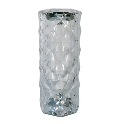 Decorstrend Radiance Crystal Diamond Lamp – Rechargeable Elegance for Your Bedroom